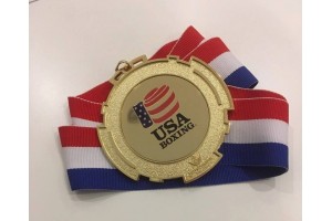 UNBELIEVABLE! Budget busting metal custom logo medals with no die set up costs.